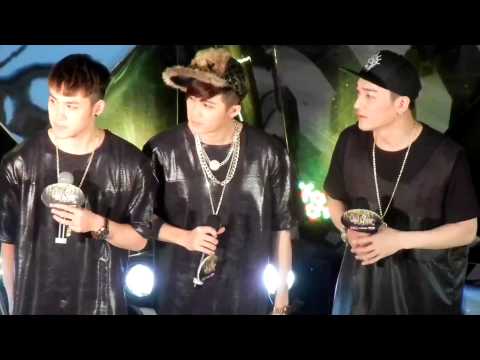[131215] M.I.C interview part @ MusicRadio Face To Face (FanCam)