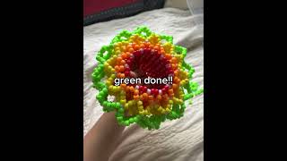 monster cuff!!!! //  #kandikid #kandi #beadedbracelet #beads #braceletmaking #bracelets #ponybeads Update