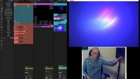 Body Tracking with Tensorflow and OpenGL Shader in Brainmodular Usine