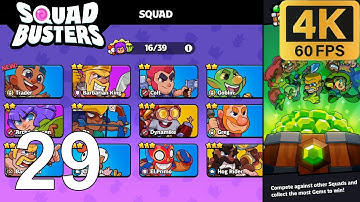 Squad Busters - Walkthrough Gameplay Part 28 - Solo Gem Hunt - No1 & No2 places 💪😙