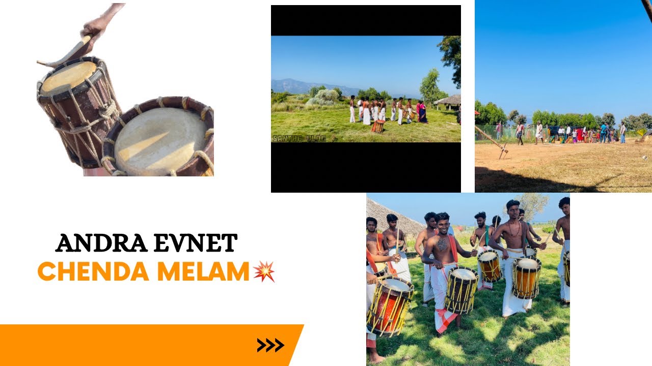 Full 🥳vibe Evnent ||chenda melam ||Andra ||#santhovlogs #youtube # ...