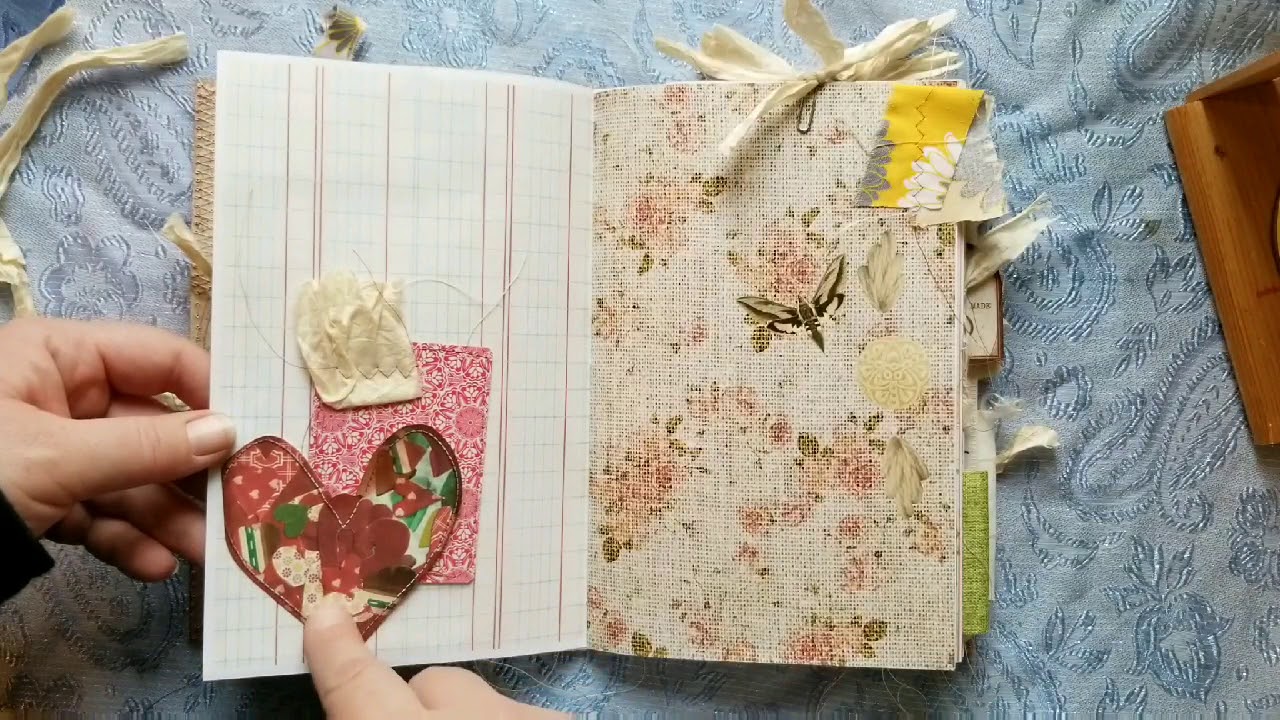 WorkBasket Moths Journal for NevermoreCreations17