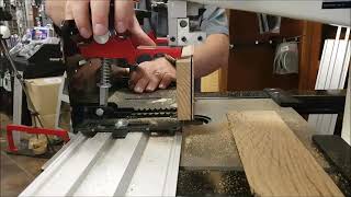 Resawing with the Little Ripper on a Small 10" Rikon Bandsaw! EthAnswers