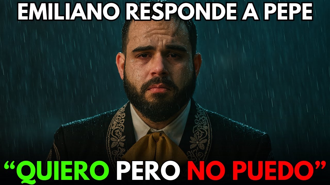 EMILIANO AGUILAR RESPONDE A LAS DISCULPAS DE SU PADRE PEPE AGUILAR EN UNA EMOTIVA RANCHERA