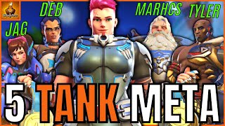 5 TANKS ARE UNSTOPPABLE IN OVERWATCH 2!