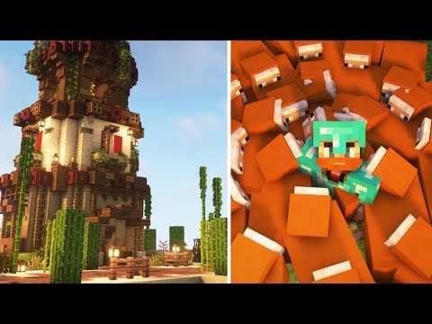 The BEST Desert Enchanting Tower & Paul's Revenge! | Minecraft 1.19 Let's Play | Ep 2