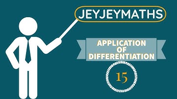 APPLICATION OF DIFFERENTIATION PART15 MAXIMA AND MINIMA Prepared by BINOY XAVIER MSc,BEd,SET