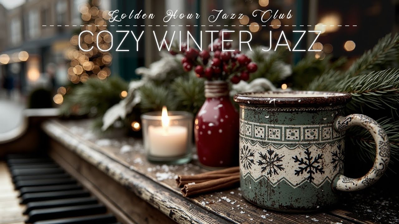 Cozy Winter Jazz Music | Relaxing Smooth Jazz Piano for Study & Chill ...