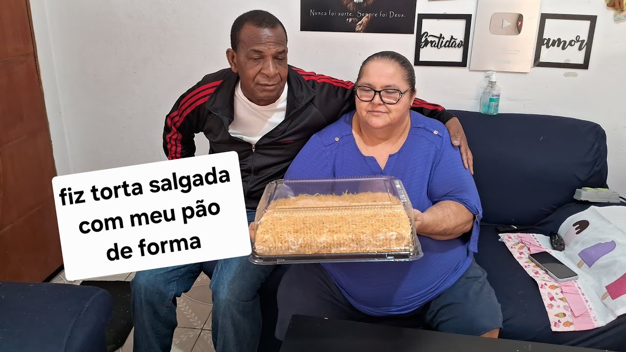 Torta com pão de forma caseiro!