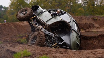 4x4 OFFROAD CHAOS HELM Kempen: Roll-overs, mud dives, steep slopes! #offroad #automobile