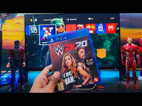 WWE 2K 20| Unboxing And Gameplay| Hindi|