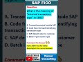 SAP S/4 HANA FICO Exam Question &amp; Answer || SAP FICO Certification Question #sapsftraining #sapfico