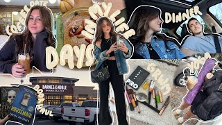 DAYS IN MY LIFE: vlogmas talk, barnes trip, grwm, shopping, coffee date + more!