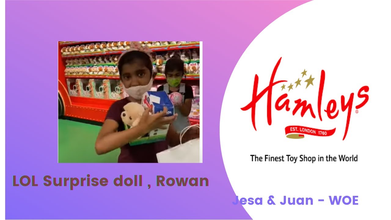 Hamleys toy Review hamleys LOL surprise doll rowan toyreviews 