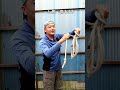 絡まないロープの収納方法【八巻き】How to store ropes that do not get entangledHachimaki