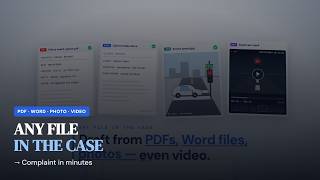 Draft a Lawsuit From PDFs, Photos & Video | AI.Law — Free Complaint