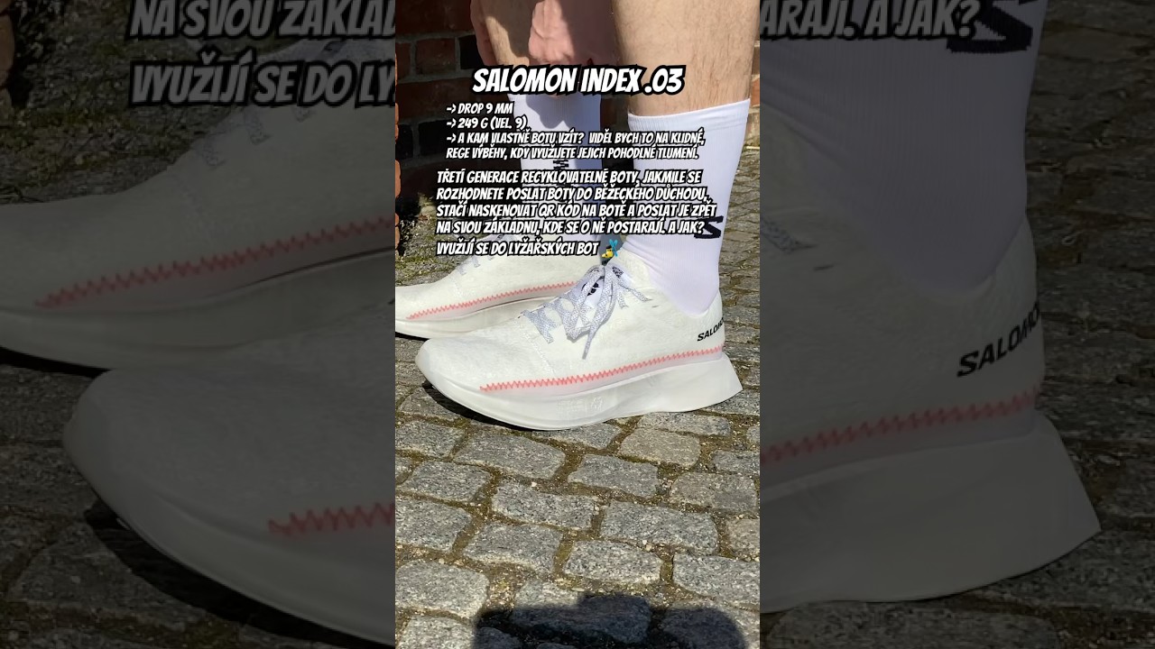 ♻️Salomon Index .03 🔋 Co říkáte na ECO 👟? Pro další videa dej ODBĚR ✌️ 