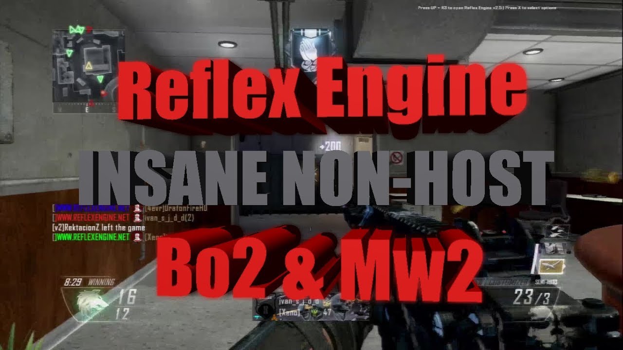 REFLEX ENGINE INSANE NON-HOST★ [Bo2 + Mw2 + Link] - YouTube