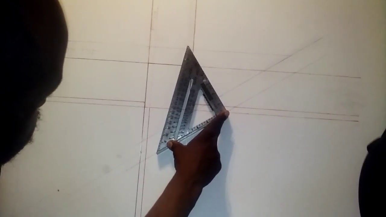 Simple way to figure a mixed (Bastard, irregular) pitched hip roof. YouTube