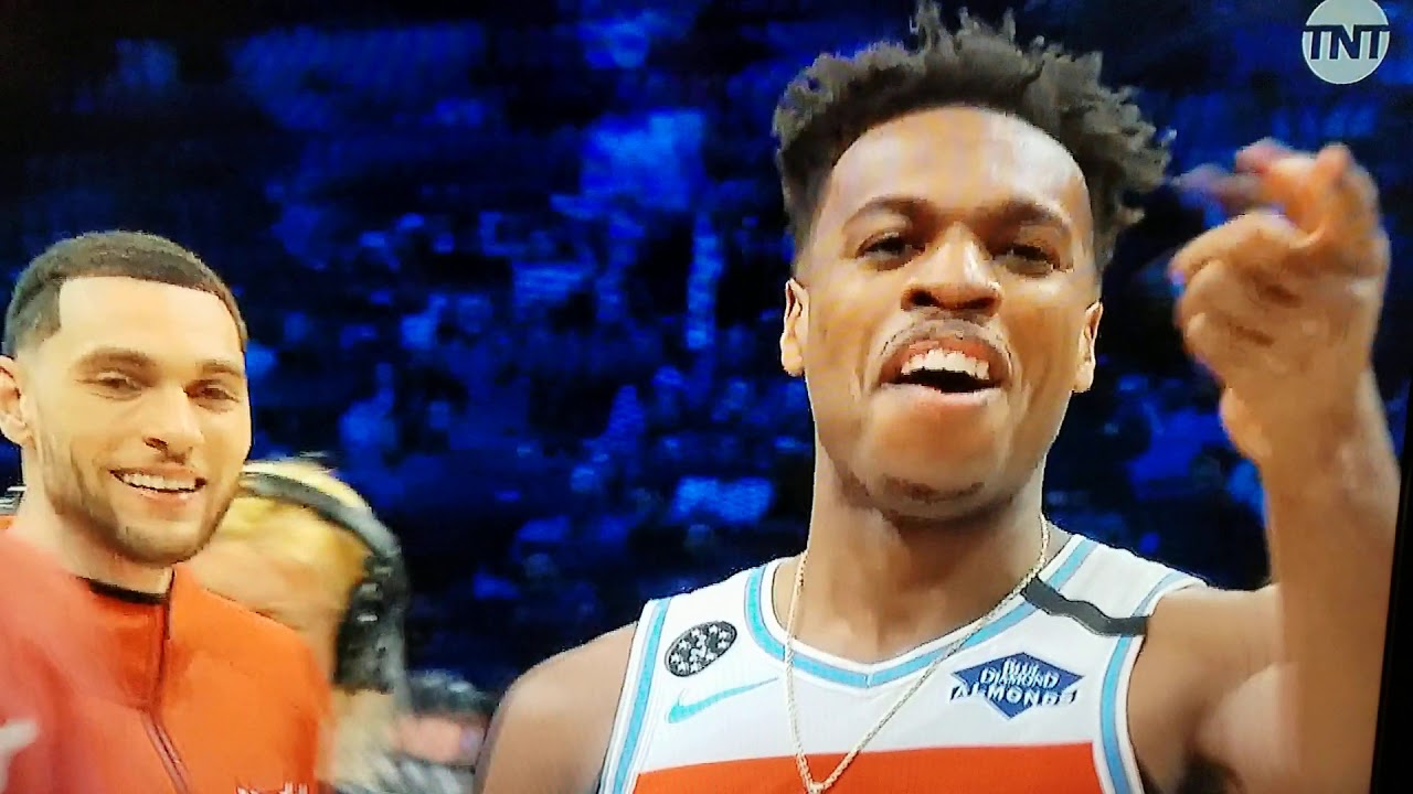 Buddy Hield wins the 3 point contest on the last shot YouTube