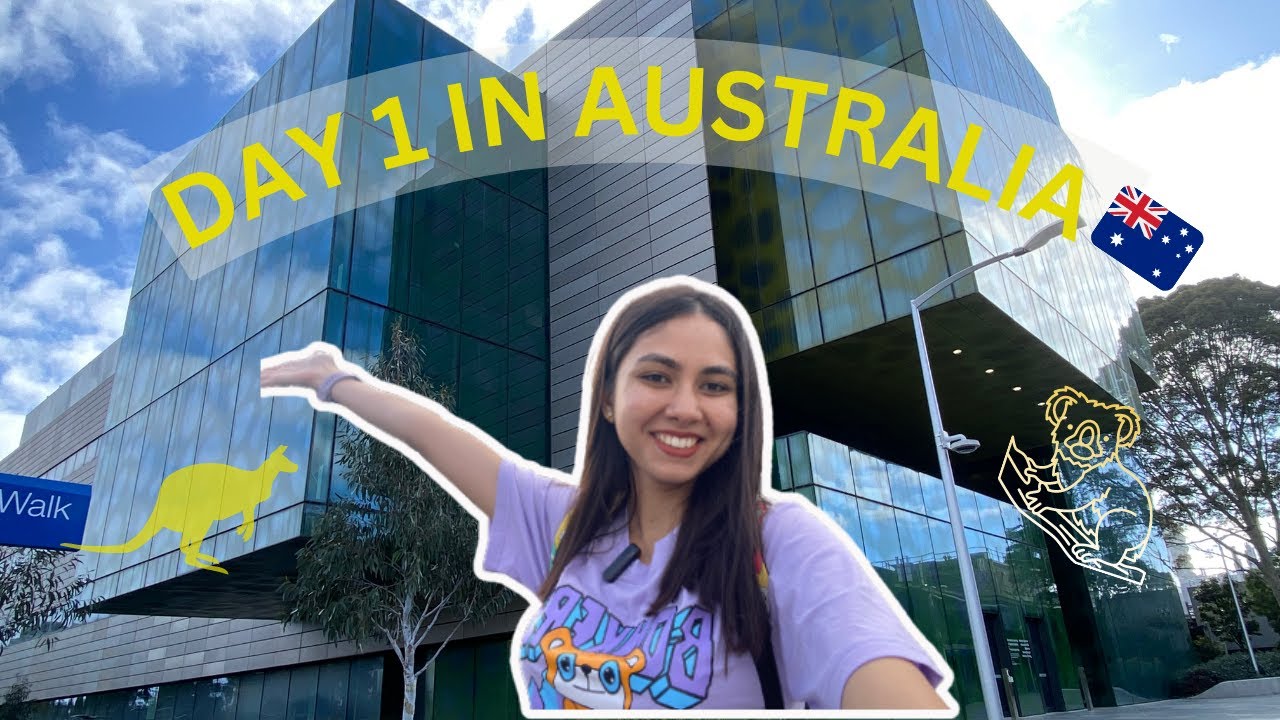 First Day in Australia🦘| Campus Visit 📚🎒| Collecting House Keys 🔐| Exploring Market🥙🥦