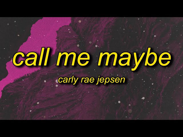 Carly Rae Jepsen - Call Me Maybe (sped up) Lyrics | i threw a wish in the well class=