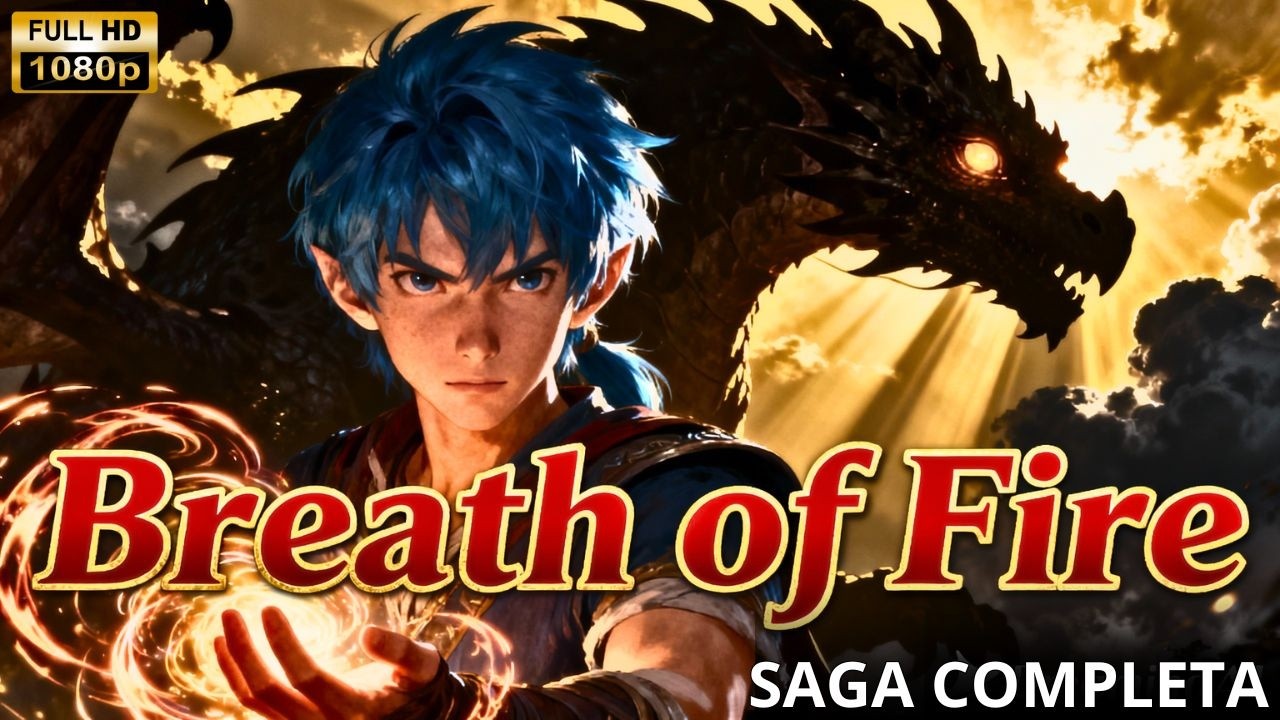 BREATH OF FIRE【SNES RETRO #4】Saga Completa - FULL HD 2025 | Retro Beat ’Em Up Classic