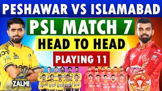 Peshawar Zalmi vs Islamabad United PSL 2026 | Peshawar Zalmi vs Islamabad United Playing 11