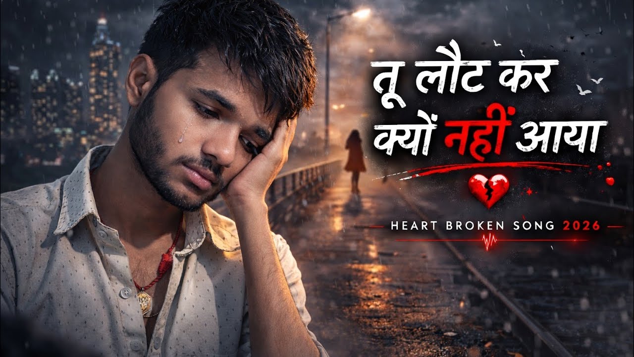 Tu Laut Kar Kyun Nahi Aaya 💔 | Heart Touching Sad Song | Broken Love Story