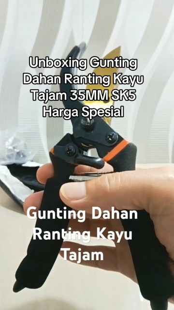 Gunting Dahan Ranting Kayu Tajam 35MM SK5 Cocok Untuk Bunga Potong ...