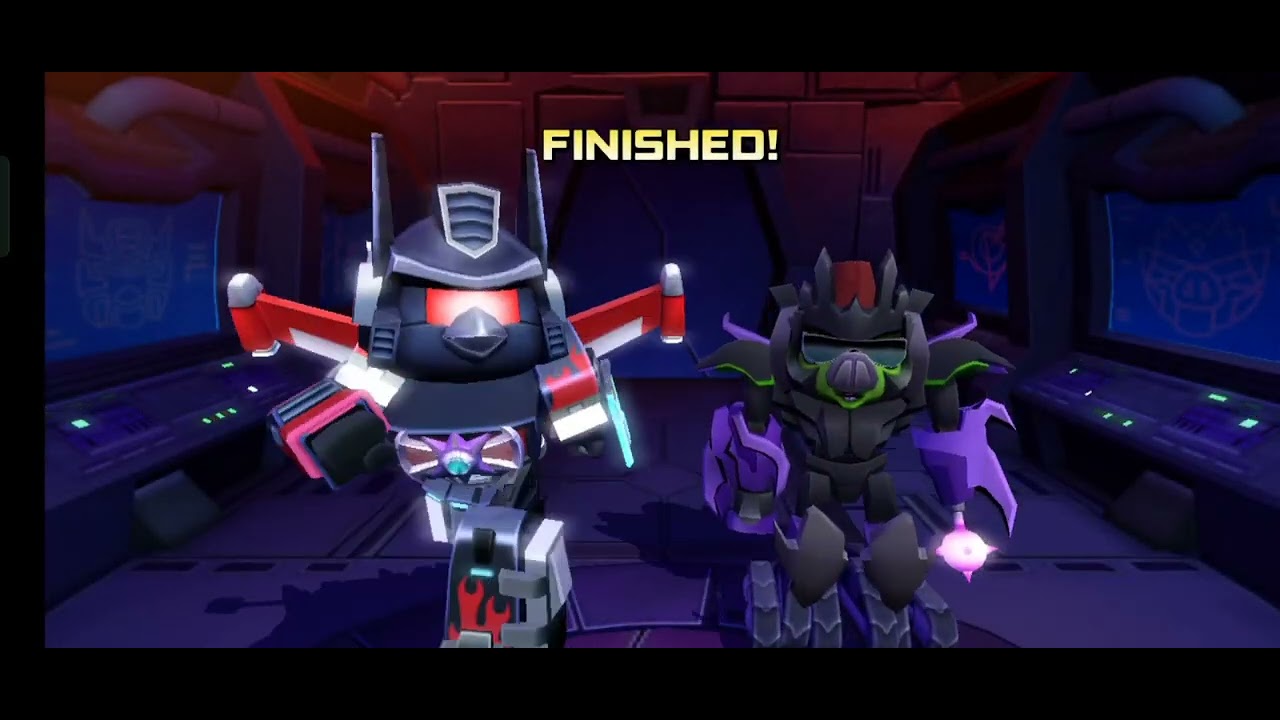 Nemesis Prime Max Level Gameplay! ANGRY BIRDS TRANSFORMERS ™.