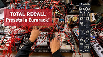 JAMuary 2022! - Day 8 - TOTAL RECALL by Endorphin.es with a Hybrid Modular Rig JAM!