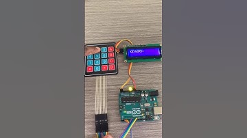 Switch ON/OFF an LED using Arduino & Keypad Matrix