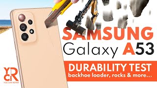 SAMSUNG GALAXY A53 (5G) TEST | ULTIMATE DURABILITY & DROP TEST (STRONGER THAN OTHERS ?) | YCR