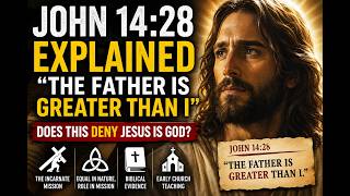 John 14:28 Explained: Does "The Father Is Greater Than I" Deny Jesus Is God?