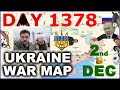 Day 1378 Ukraïnian Map