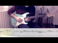 Donna summer hot stuff  guitar solo with tabs