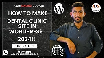 How to Create a Dentist/Dental Clinic website in wordpress 2024 (Part-1)