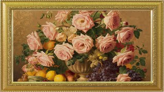 Frame TV Art - Flower still life painting TV Background | Screen Saver for  Classic, Cozy Atmosphere