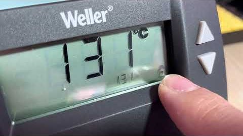 Weller we1010 unlock