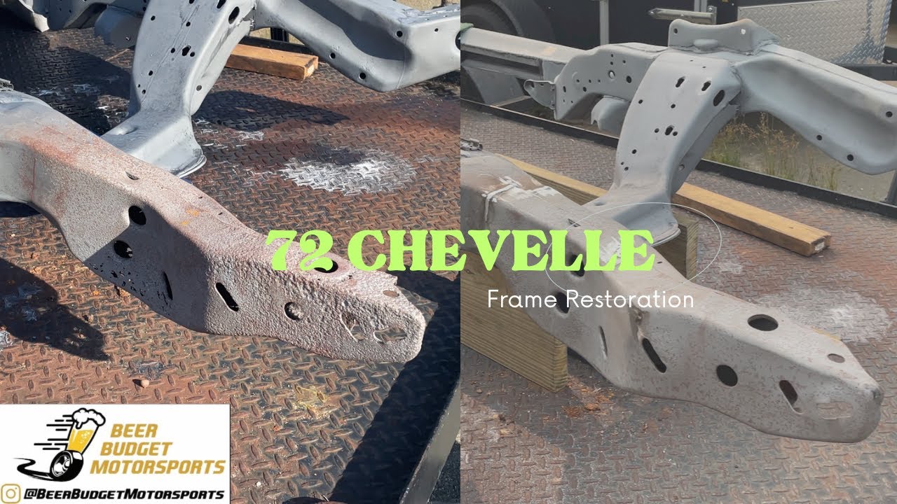 Chevelle frame horn replacement. (Last step before it’s ready for paint