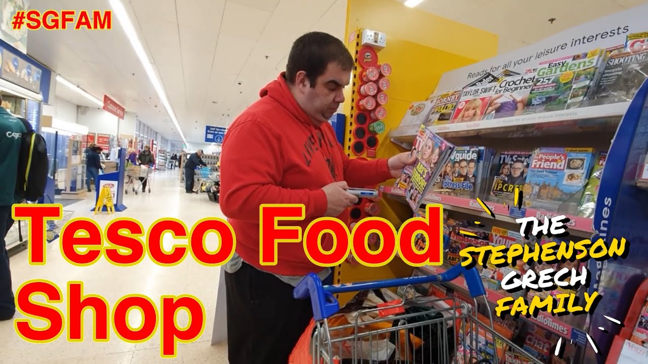 Tesco Food Shop SGFAM YouTube