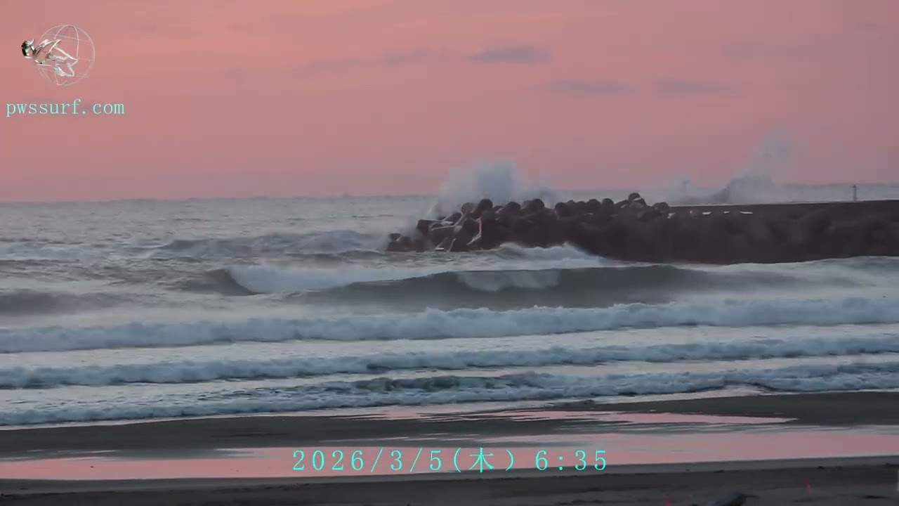 '26/3/5（木）お倉ヶ浜波情報
