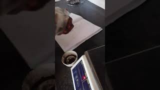 Sample weighing process question 7b
