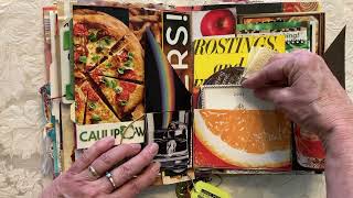 #flipthroughfriday Trashy Junk Journal
