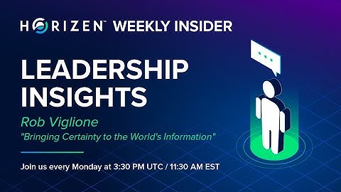 "Bringing Certainty to the World