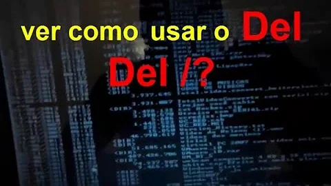 Como recuperar arquivos do HD pelo prompt de comando?