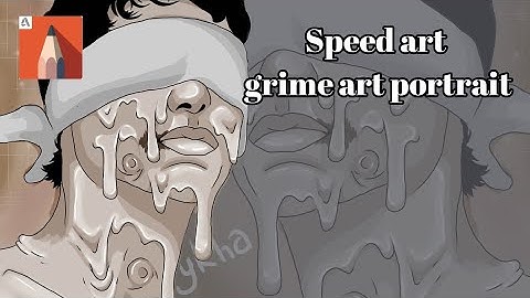 SPEED ART GRIME ART PORTRAIT | AUTODESK SKETCHBOOK