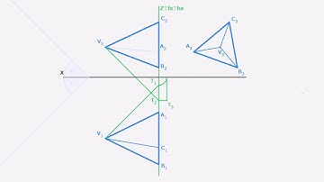 3.18.6 - Sombras de uma pirâmide com base de perfil