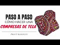 Como Hacer Toalllas  De Tela ecológicas Soporte Copa Menstrual #frontbleeding ¿qué telas usar?